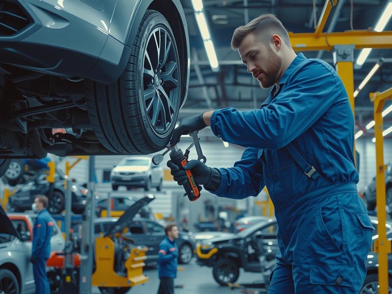 Заміна шин в Auto Dyskusja – Краків