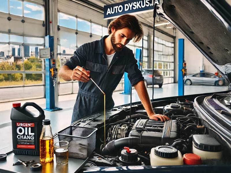 Wymiany oleju w Auto Dyskusja