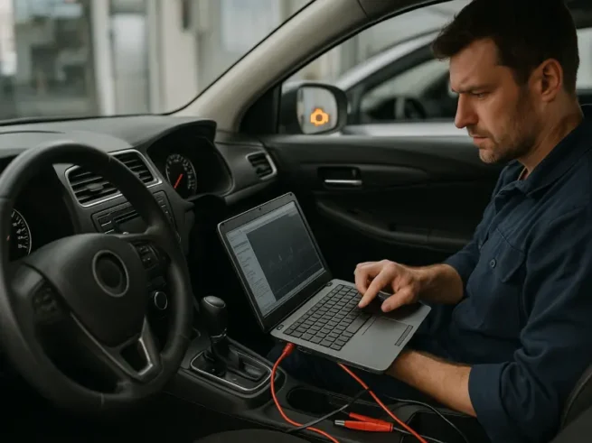 Usterki elektroniki samochodu zdjęcie