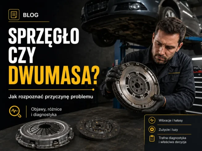 Sprzęgło czy dwumasa – diagnostyka usterek w warsztacie samochodowym