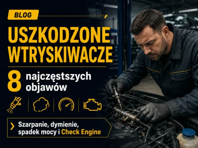 Uszkodzone wtryskiwacze samochodowe – 8 głównych objawów problemów z układem wtryskowym