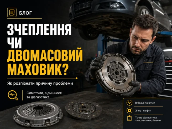 Зчеплення чи двомасовий маховик? Як визначити причину проблеми